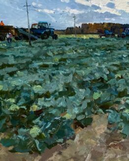 Irina Rybakova-Cabbage Harvest 50x60 2020 oil, canvas
