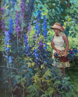 Irina Rybakova-In the Garden 80x60 2017 oil, canvas
